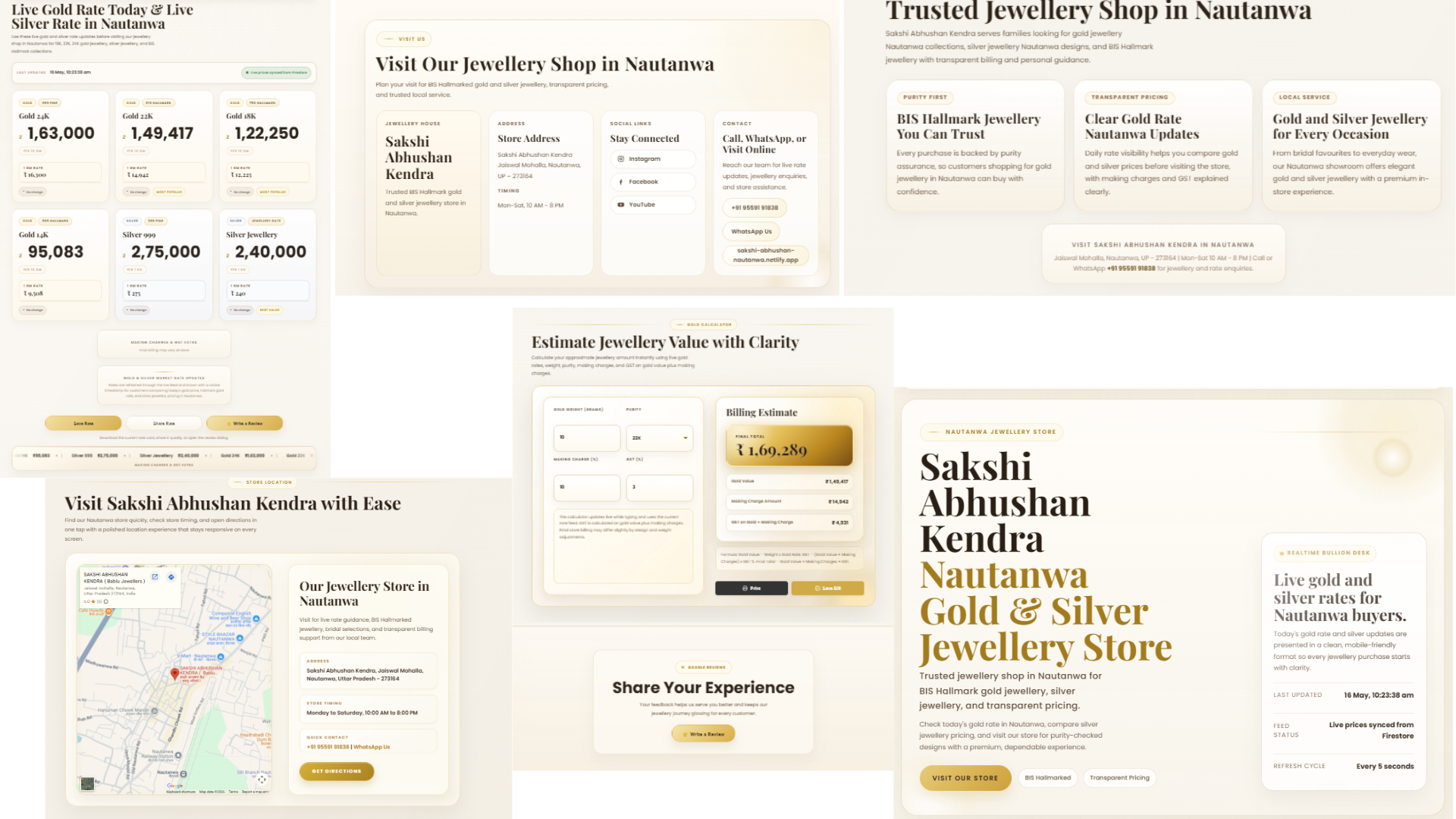 Live Gold & Silver Rates